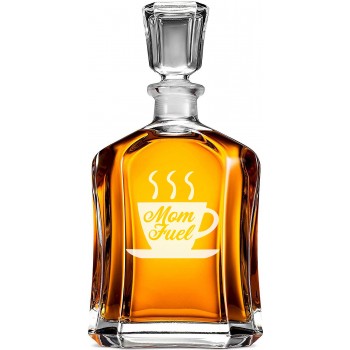 Hermētiska Burbona Karafe ar Uzrakstu - 