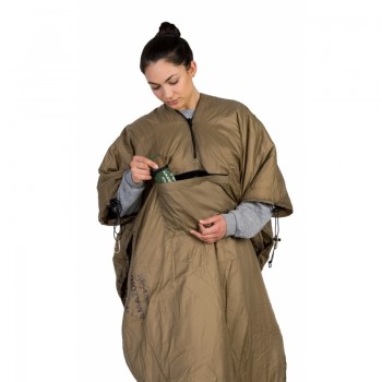 Šūpuļtīkla apakšklājs UnderQuilt + Poncho (Amazonas. ≥ 0°C)