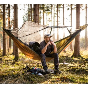 Šūpuļtīkls ar moskītu tīklu ADVENTURE HERO XXL