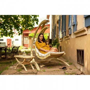 Šūpuļkrēsls SWING CHAIR, Creme, Amazonas