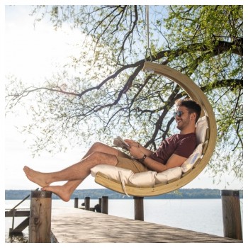 Šūpuļkrēsls SWING CHAIR, Creme, Amazonas