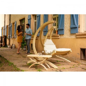 Šūpuļkrēsls SWING CHAIR, Creme, Amazonas