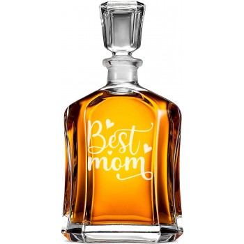 Burbona Dekanteris ar Uzrakstu - 