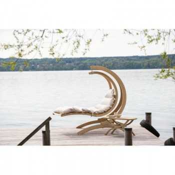 Piekaramais atpūtas krēsls SWING LOUNGER, Creme, Amazonas