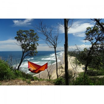 Tūrisma šūpuļtīkls ADVENTURE HAMMOCK, Fire Tūrisma šūpuļtīkls ADVENTURE HAMMOCK, Fire