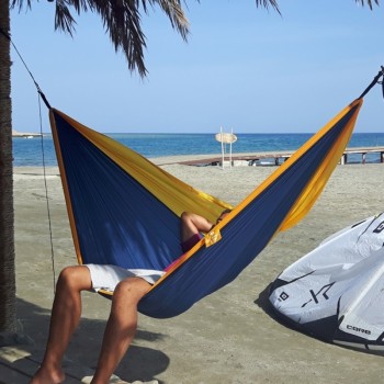 Tūrisma šūpuļtīkls ADVENTURE HAMMOCK XXL, Nemo, (350 g.)