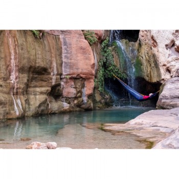 Tūrisma šūpuļtīkls ADVENTURE HAMMOCK XXL, Nemo, (350 g.)