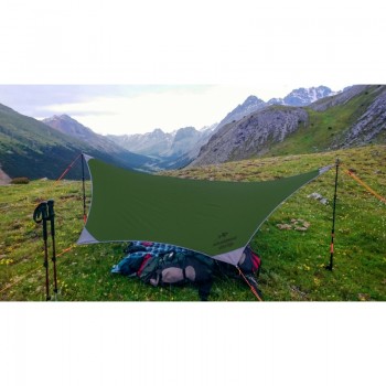 Šūpuļtīkla tents TRAVELLER TARP (650 g)