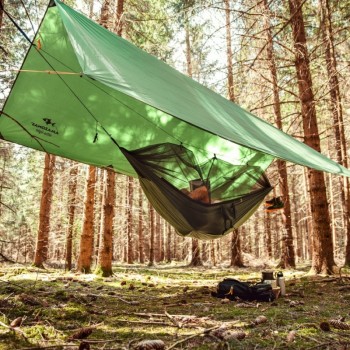 Šūpuļtīkla tents TRAVELLER TARP XXL (1060 g)