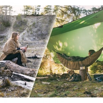 Šūpuļtīkla apakšklājs UnderQuilt + Poncho (Amazonas. ≥ 0°C)