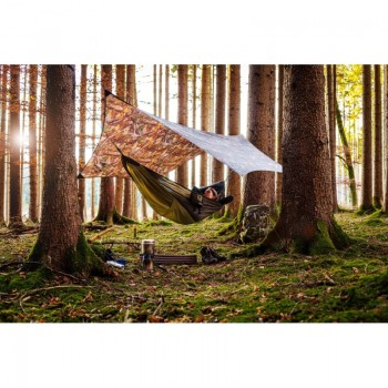 Šūpuļtīkla tents TRAVELLER TARP FOREST (650 g)