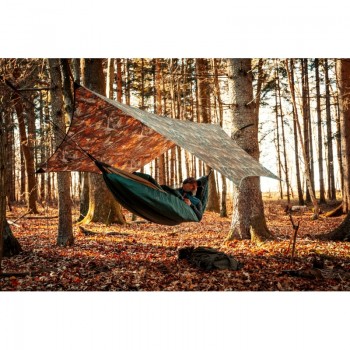 Šūpuļtīkla tents TRAVELLER TARP FOREST (650 g)