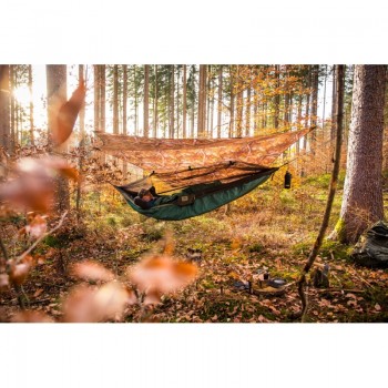 Šūpuļtīkla tents TRAVELLER TARP FOREST (650 g)