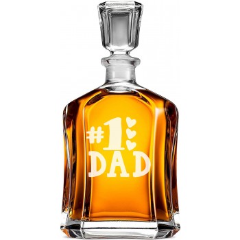 Tekilas Dekanteris ar Uzrakstu - 