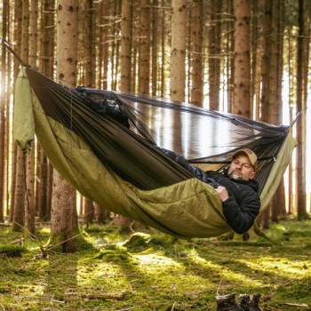 Šūpuļtīkls ar moskītu tīklu MOSKITO-TRAVELLER QUILTED XXL