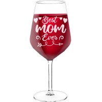 With Engraved Text - "Best Mom Ever (4)", Fiend Gift, Size 530ml