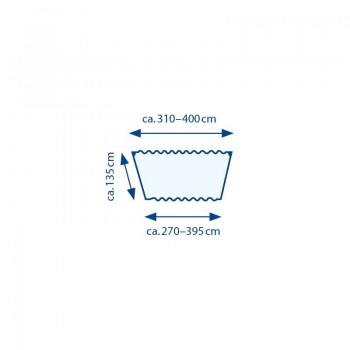 Šūpuļtīkla statīva pārsegs HAMMOCK COVER, Large