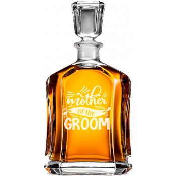 Viskija Karafe ar Uzrakstu - 