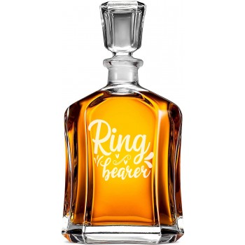 Hermētiska Burbona Karafe ar Uzrakstu - 