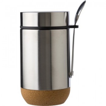 Thermo food container 400 ml, spoon