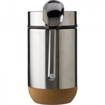 Thermo food container 400 ml, spoon