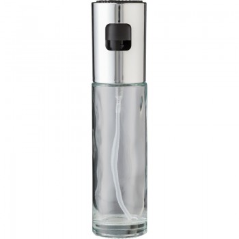Glass dispenser with spray