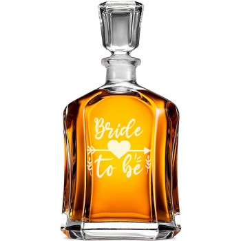 Degvīna Karafe ar Uzrakstu - 