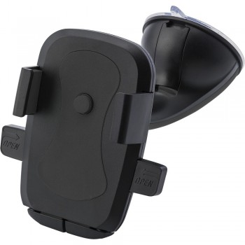 Adjustable mobile phone car holder with big suction cup for fastening, brackets can expand to 8,1 cm AIV8714-03