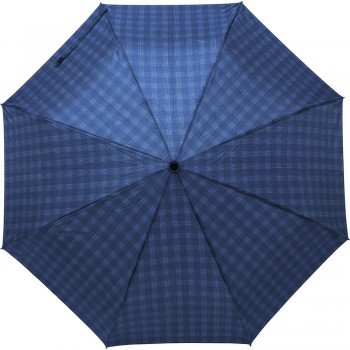 Automatic umbrella, foldable, 8 panels, metal shaft, fiberglass ribs, velcro closing, sleeve included AIV0796-11