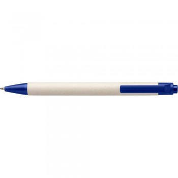 Ball pen made from milk cartoon