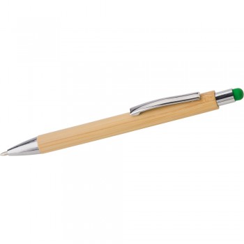 Bamboo ball pen, touch pen