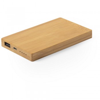 Bamboo power bank 5000 mAh