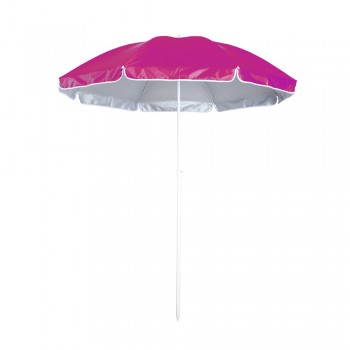 Beach umbrella, 8 panels, UV protection, sleeve with shoulder strap AIV7675-31