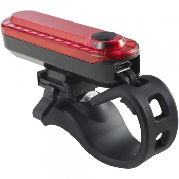Bicycle light with strap, USB recharged AIV9762-12