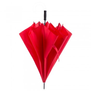 Big windproof automatic umbrella, 8 panels, velcro closing AIV0721-05