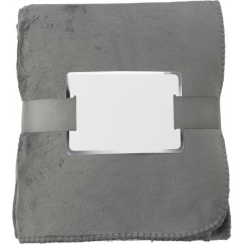 Anti-pilling blanket, Sherpa inside, wrapped with matching ribbon AIV9612-19