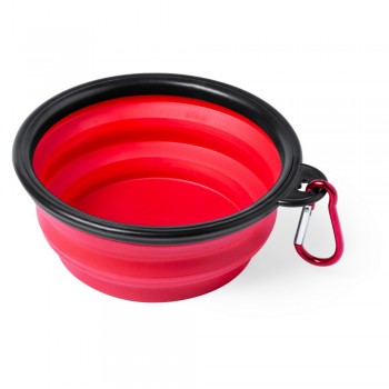 Foldable bowl for dog, with carabiner AIV7353-05