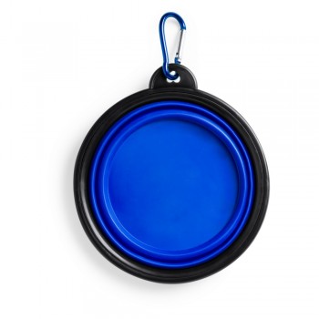 Foldable bowl for dog, with carabiner AIV7353-11