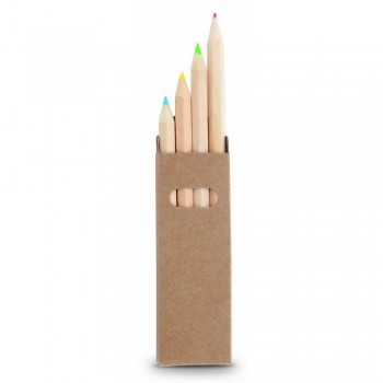 Colour pencil set in box, 4 pcs AIV7312/A-00