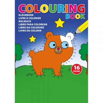 Colouring book, 16 designs on 8 sheets AIV9670-99