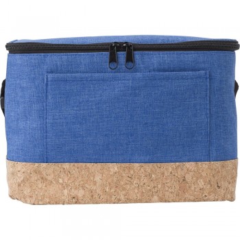 Cooler bag with cork finish