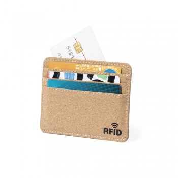 Cork card holder with RFID protection, 1 compartment AIV1106-00
