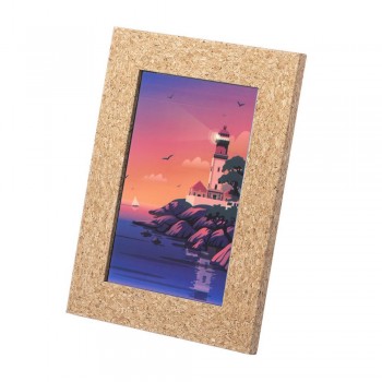 Cork photo frame