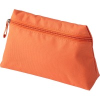Cosmetic bag in tapered form with matching zipper and puller AIV8497-07