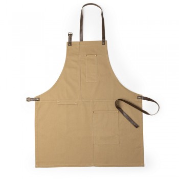 Cotton kitchen apron with 2 pockets AIV8808-00