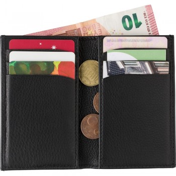 Credit card holder with RFID protection, variously-sized pockets inside AIV9915-03