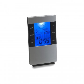 Digital desk or wall weather station with clock, calendar, temperature C/F, humidity information and back light AIV3069-32