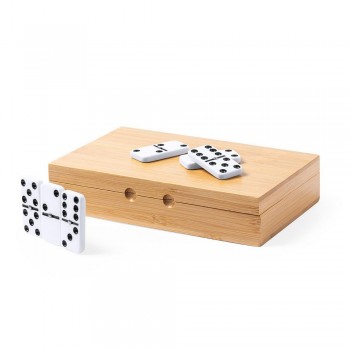 Dominoes in bamboo box, 28 pcs. AIV8370-18