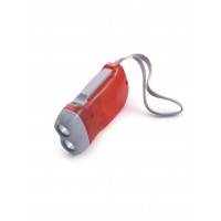 Dynamo torch 2 LED with wrist strap (patent: EU Nr. 363627-0002) AIV5504-05
