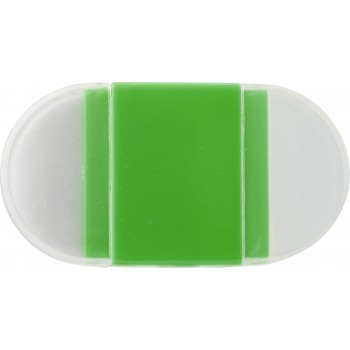 Eraser with pencil sharpener, cap at each side AIV9639-10